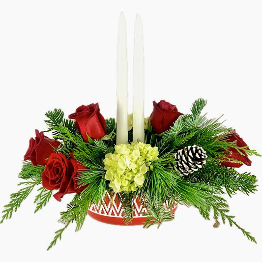 Cozy Candle Centerpiece