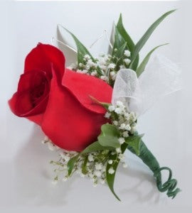 Single Rose Corsage