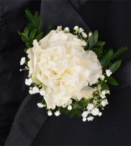 Single Carnation Boutonniere